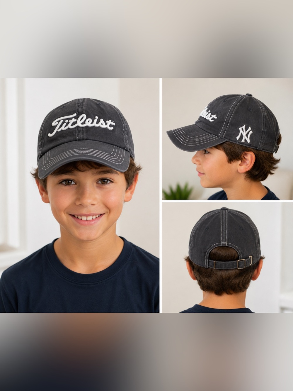 Titleist Dark Navy Embroidered NY Yankees Cap